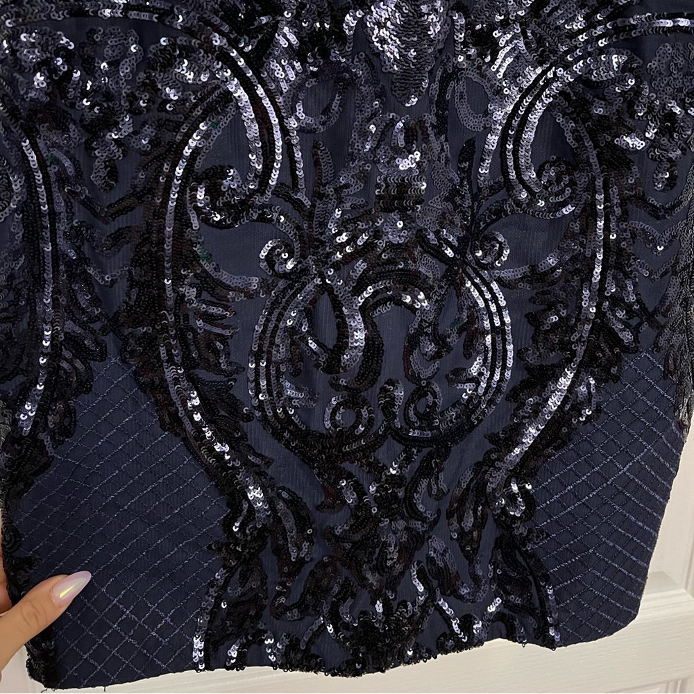 Mini Sequence Dress - Picture 2 of 5